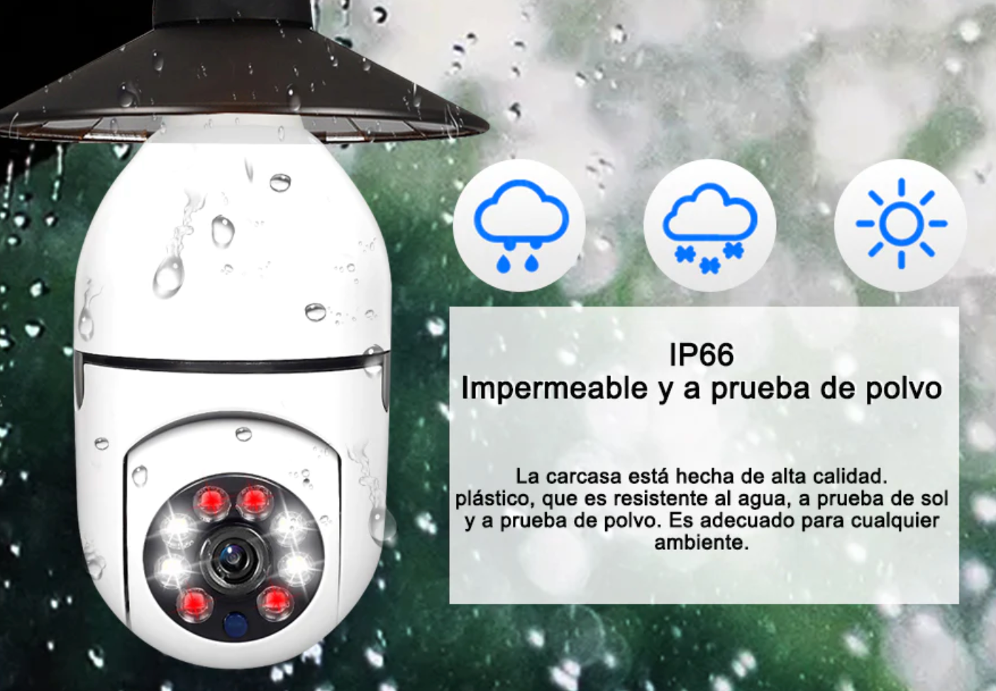 CAMARA AMPOLLETA WIFI