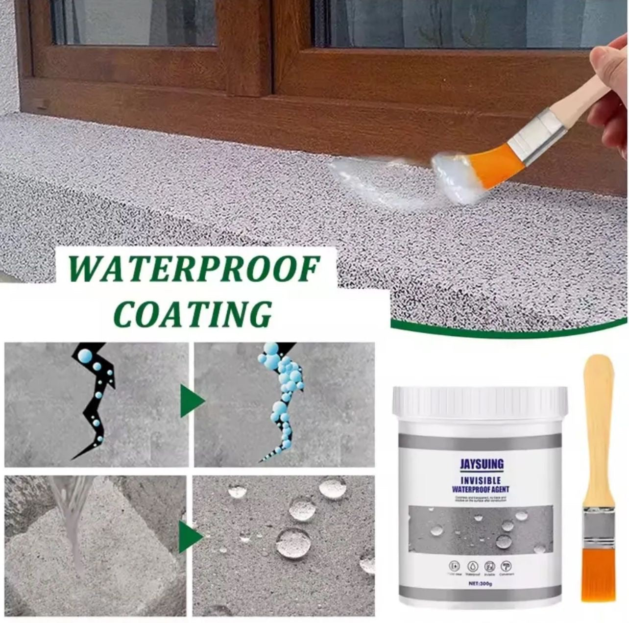 Sellador Impermeable Brocha 500g