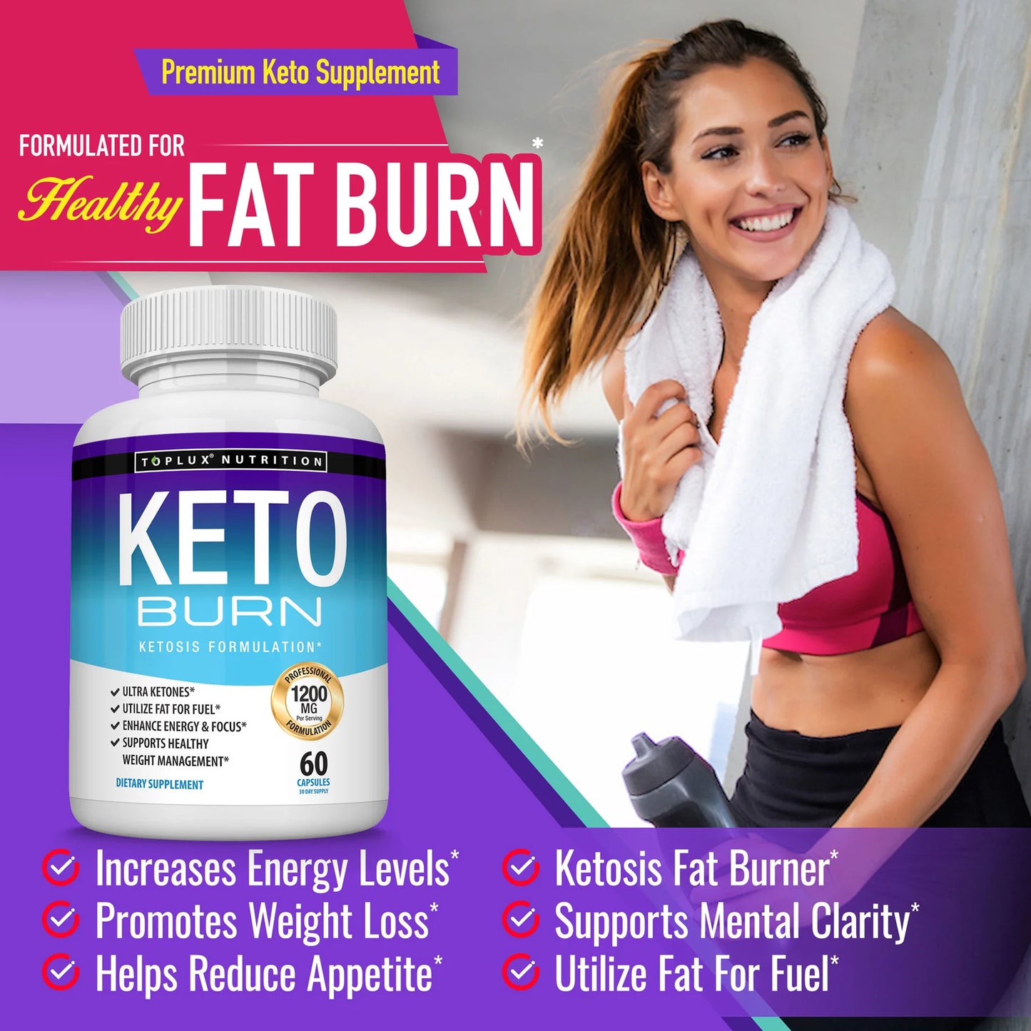 keto burn 60 capsulas
