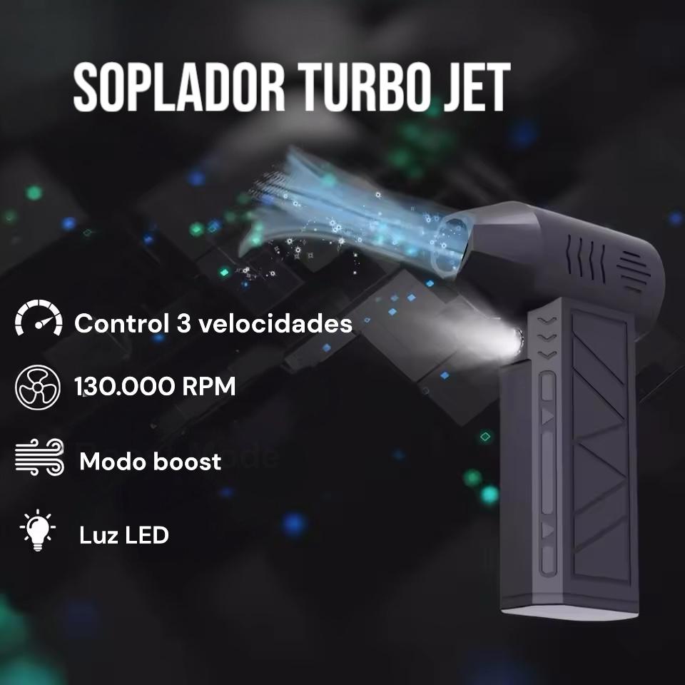 Soplador de Aire Turbo Jet de Alta Potencia 💨⚡