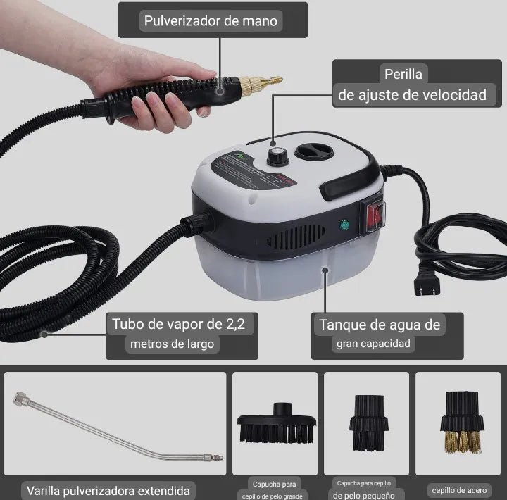 🫧 Limpiador A Vapor 🧽