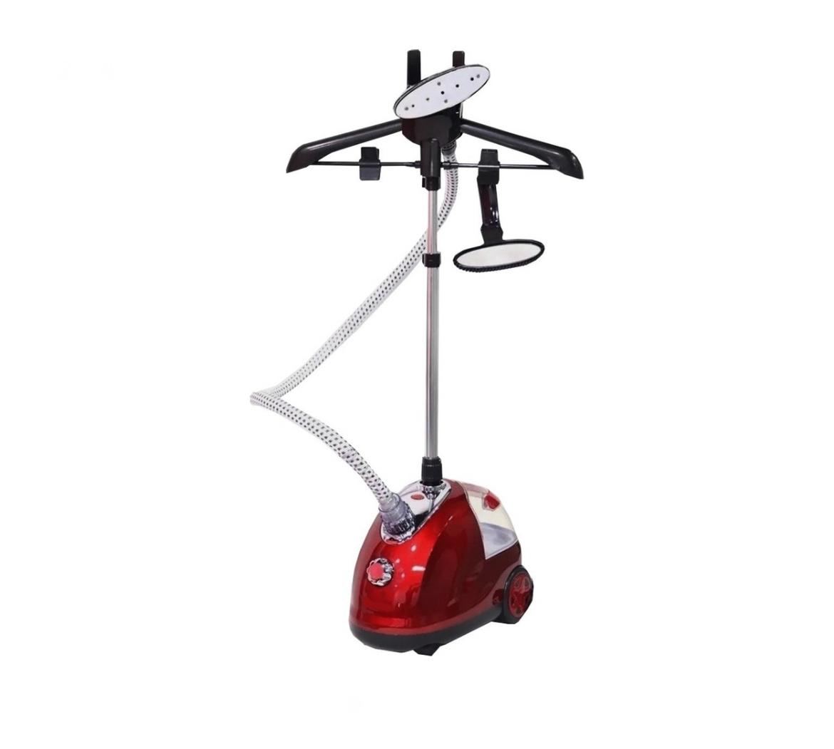 Plancha Vertical Vapor Vaporizador Roja