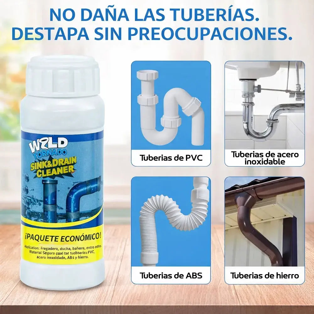 Polvo Limpiador De Drenaje x3pcs