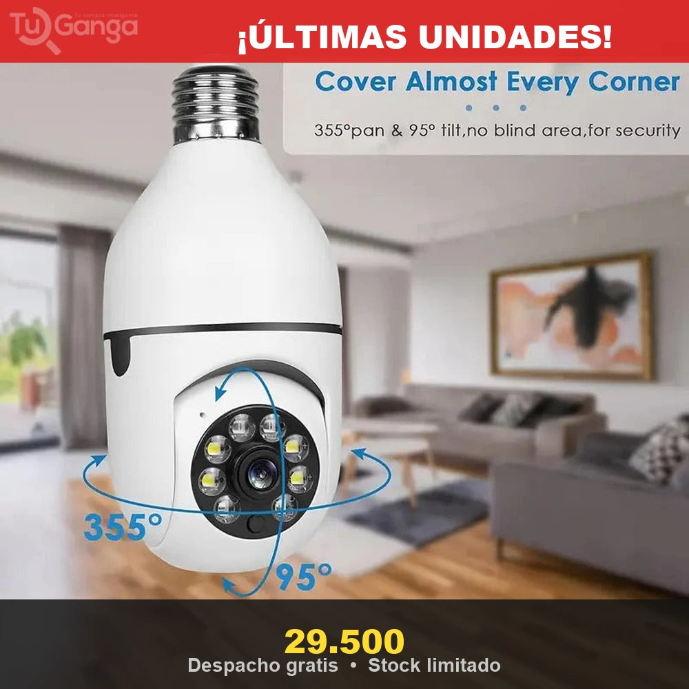 CAMARA AMPOLLETA WIFI