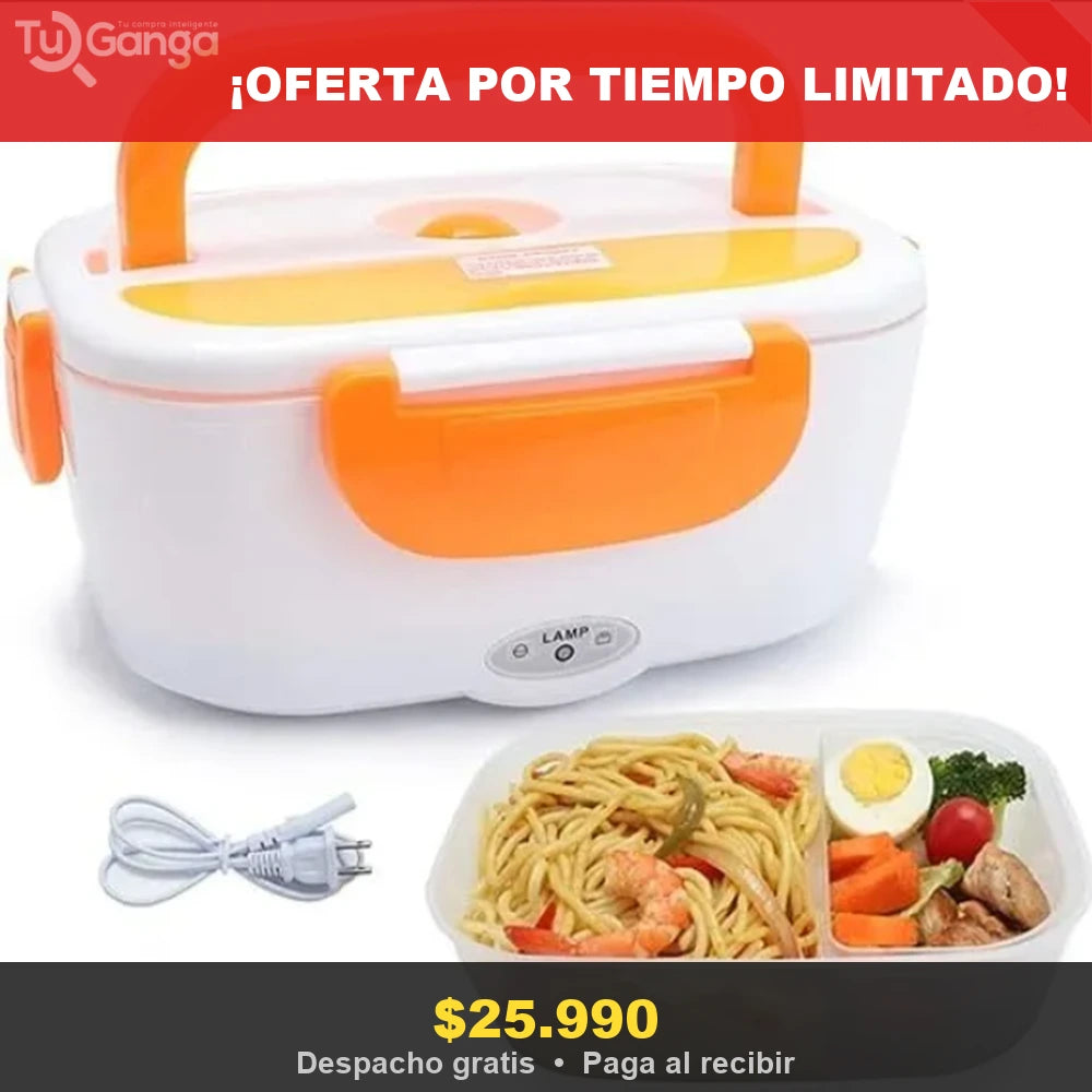 Lonchera Eléctrica Portátil Calentadora - oferta TuGanga