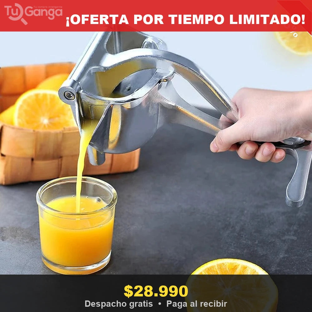 Exprimidor de Frutas Metálico - oferta TuGanga