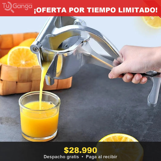Exprimidor de Frutas Metálico - oferta TuGanga
