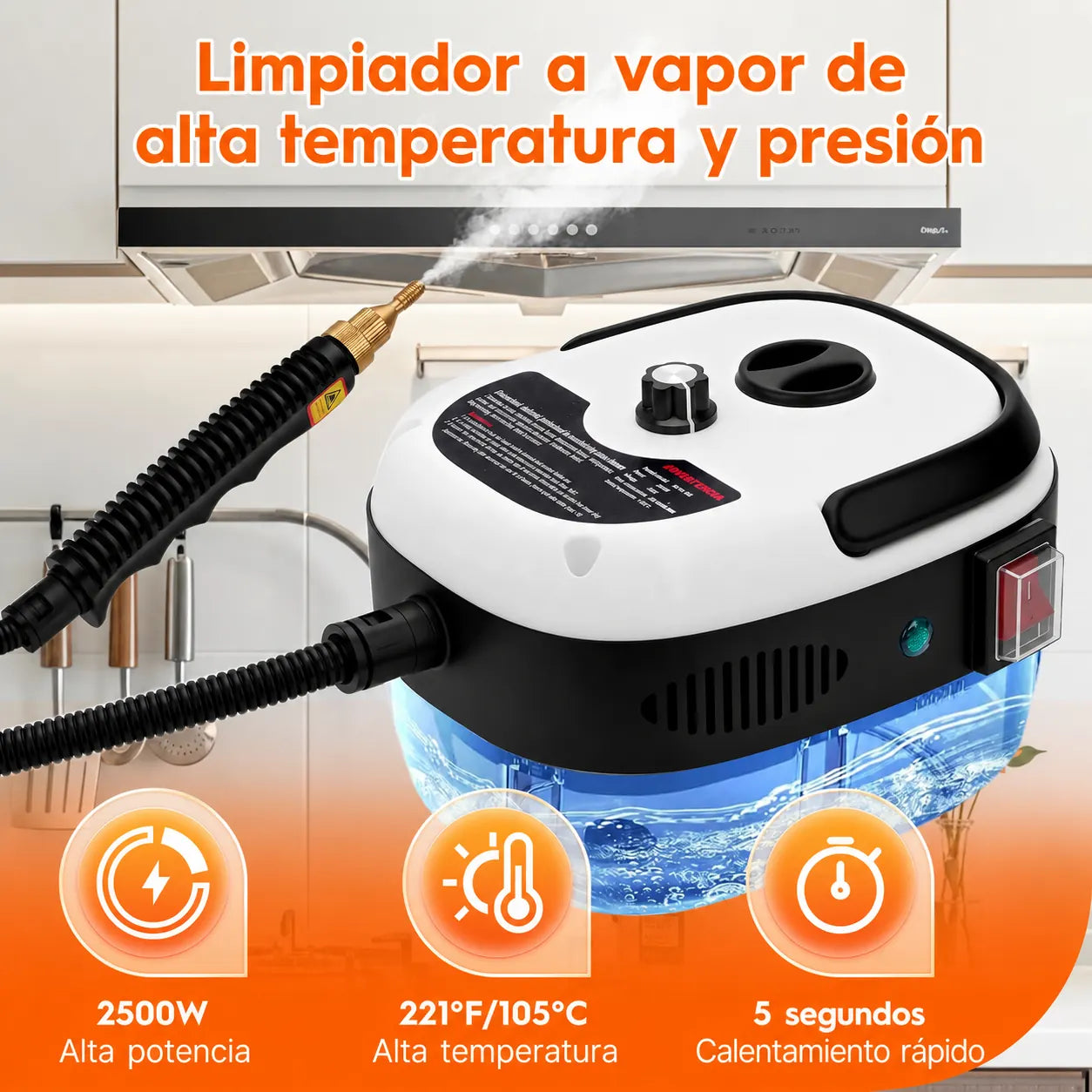 🫧 Limpiador A Vapor 🧽