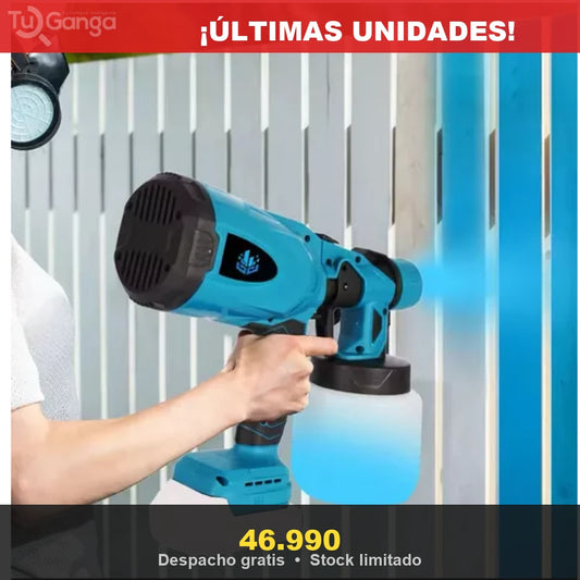 Pistola pintura inalambrica tasbel 2 bat