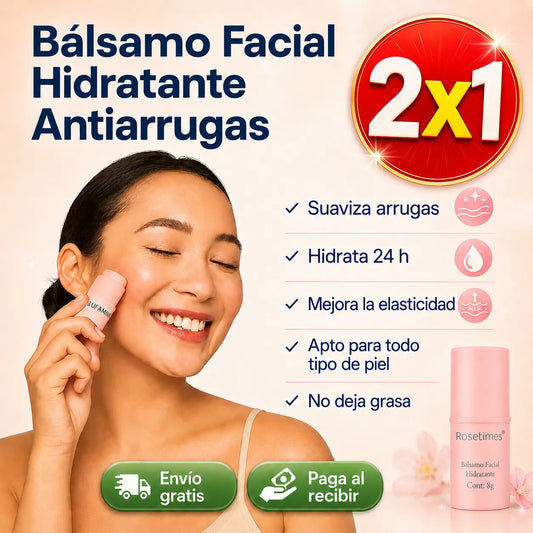 Bálsamo Facial Hidratante Antiarrugas