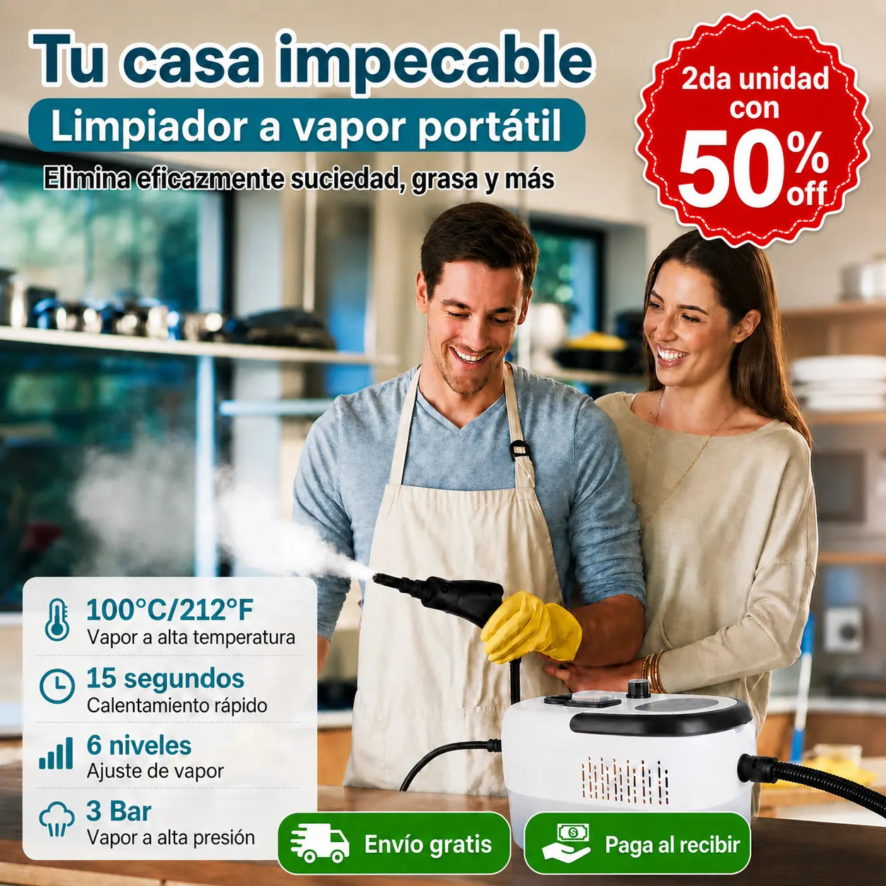 🫧 Limpiador A Vapor 🧽