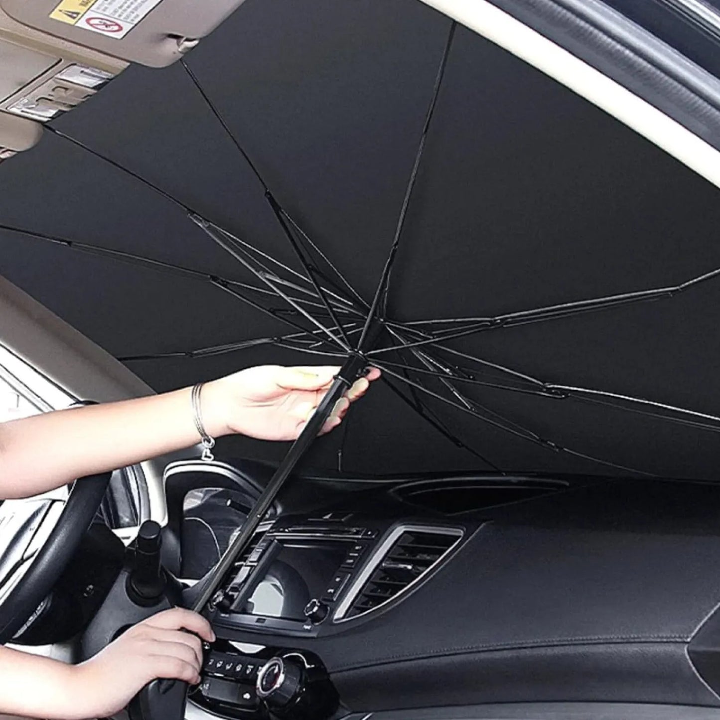 Sombrilla plegable para parabrisas